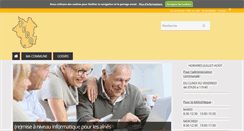 Desktop Screenshot of pecq.be